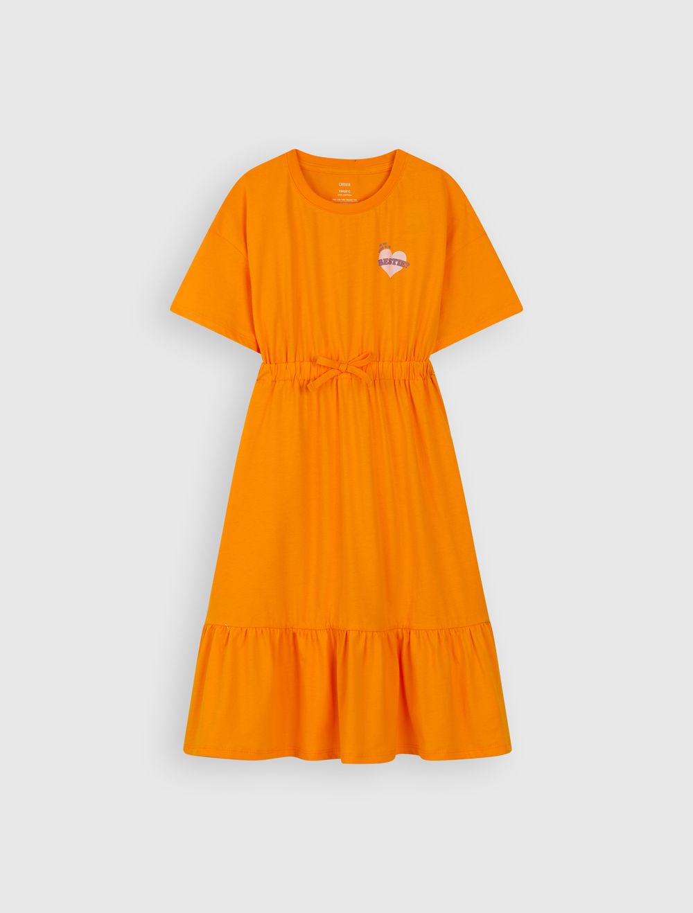 [15-17.5 VOUCHER TỚI 400K] Váy thun thắt eo bé gái CANIFA 100% cotton 1DS22S023
