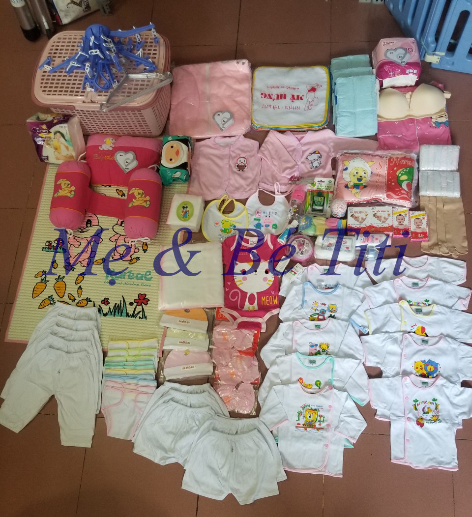 Trọn gói đồ sơ sinh đầy đủ mẹ và bé 1790