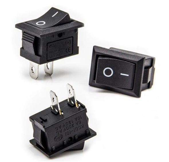 [ 3 CÁI ] Công tắc kcd11 10x15mm 2 vị trí on off 250v3a
