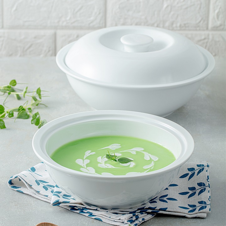 Âu,Thố Đựng Cơm, Canh Có Nắp Đậy Phong Cách Hàn Quốc Dày Dặn Cao Cấp, Giữ Nhiệt Tốt