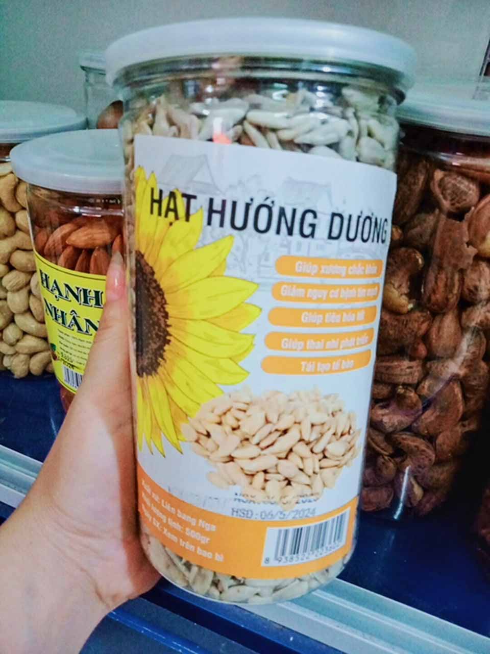 Nhân hạt hướng dương (Hộp 500G)