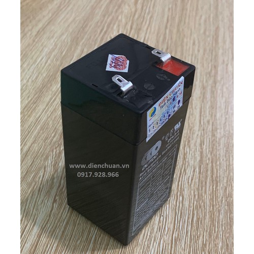 Ắc quy 4V 4.5, Bình Ắc quy 4V 4,5Ah - OT4.5-4
