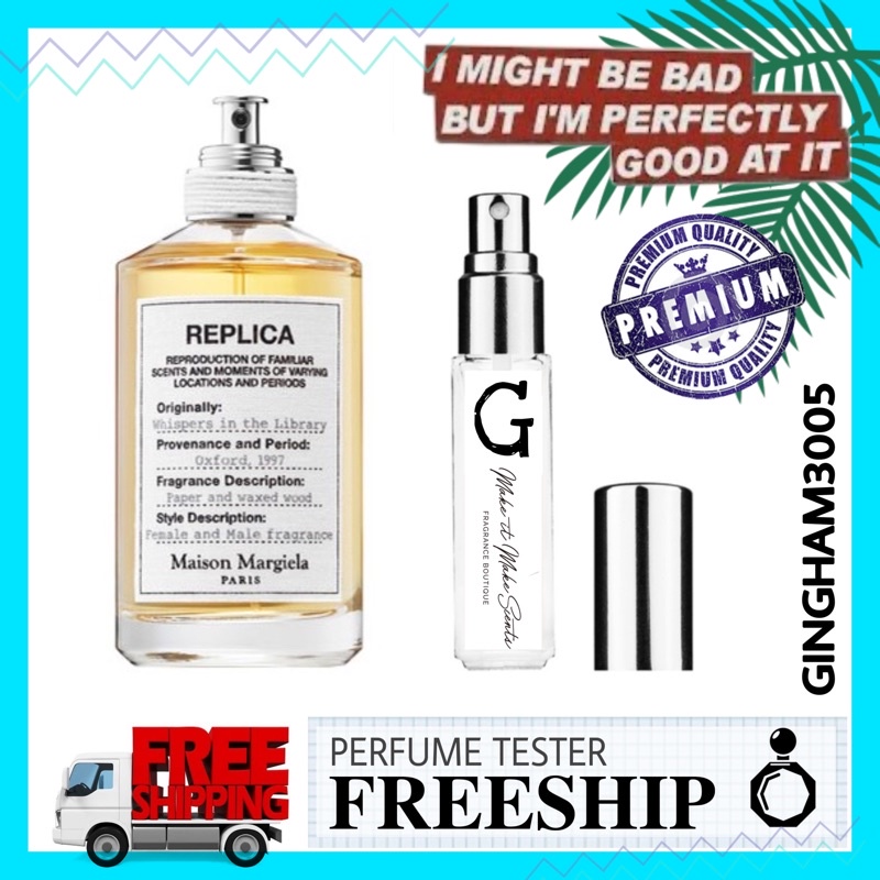 Nước hoa replica - whispers in the library 𝑇𝑒𝑠𝑡 5𝑚𝑙/10𝑚𝑙/20ml