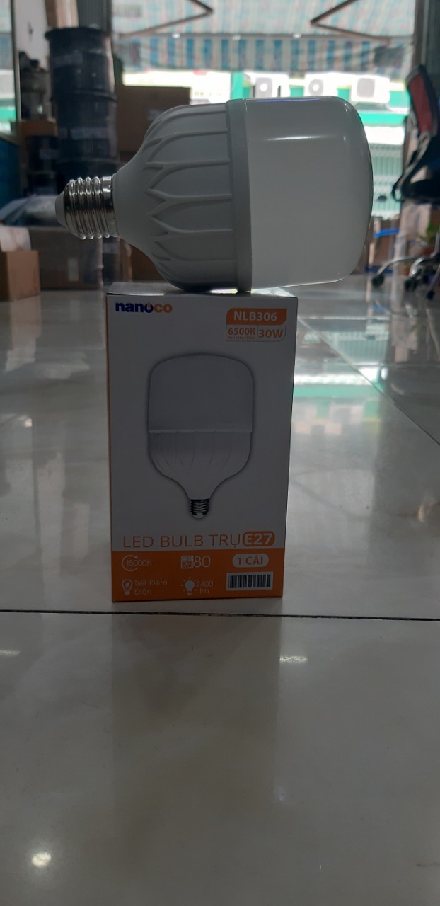 [HCM]ĐÈN LED BULB TRỤ NANOCO NLB303/NLB304/NLB306 30W