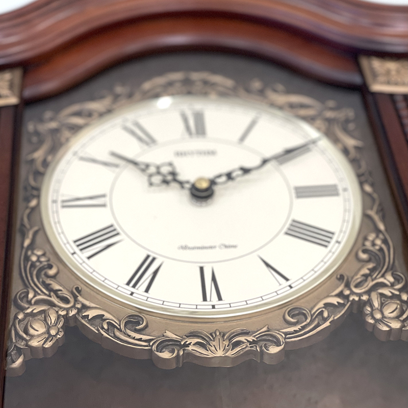 Đồng hồ treo tường Rhythm CMJ524NR06 SIP Wall Clocks (Nâu)