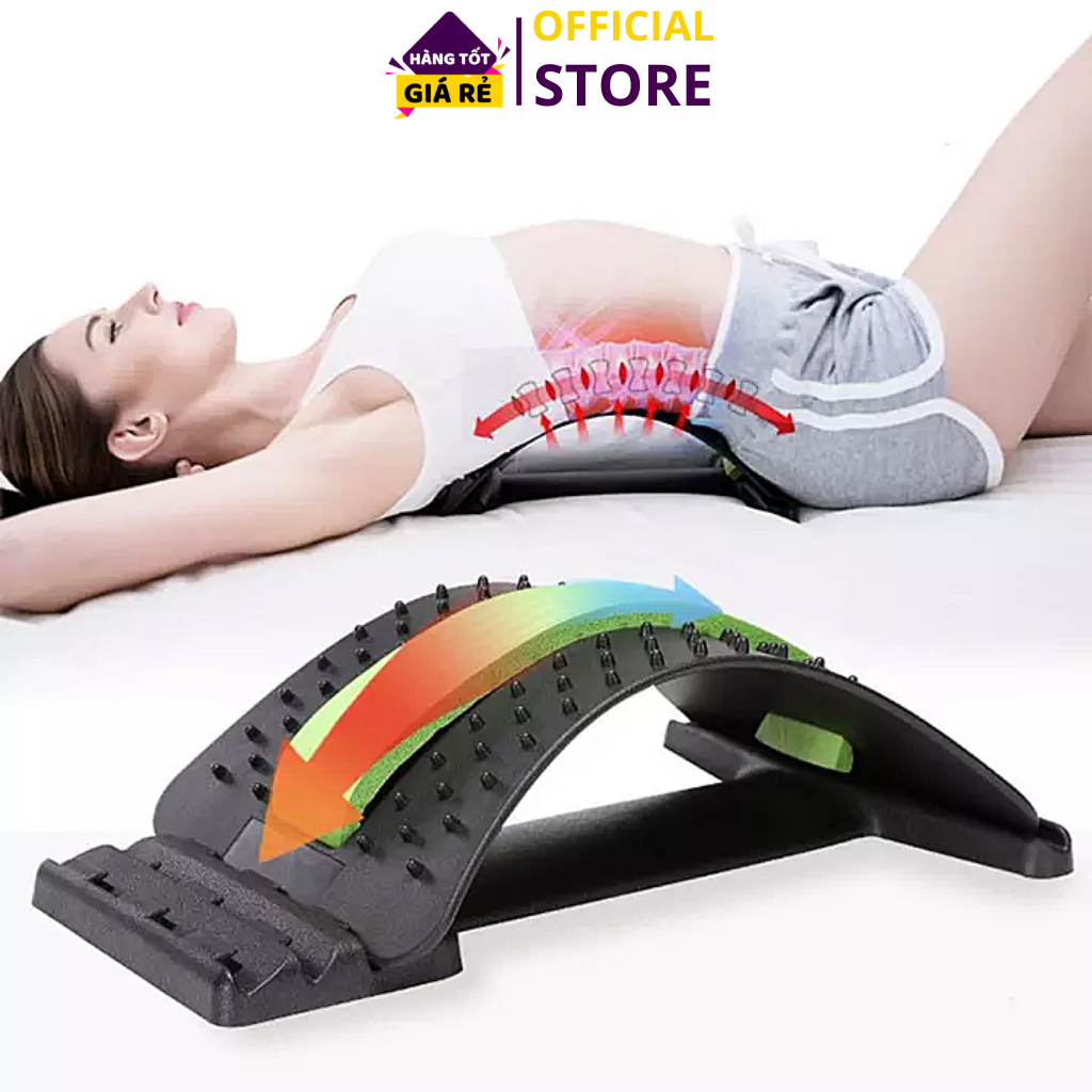 Khung Nắn Chỉnh Cột Sống Và Massage Hỗ Trợ Tập Lưng