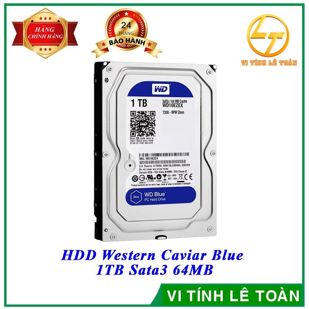 HDD WESTERN CAVIAR BLUE 1TB SATA3 64MB