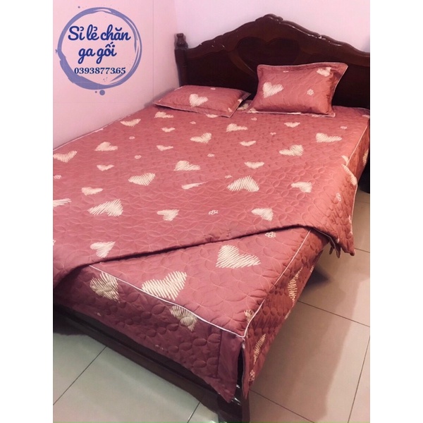 Bộ ga phủ 2m2x2m ( ga + 2 vỏ gối + vỏ ôm )