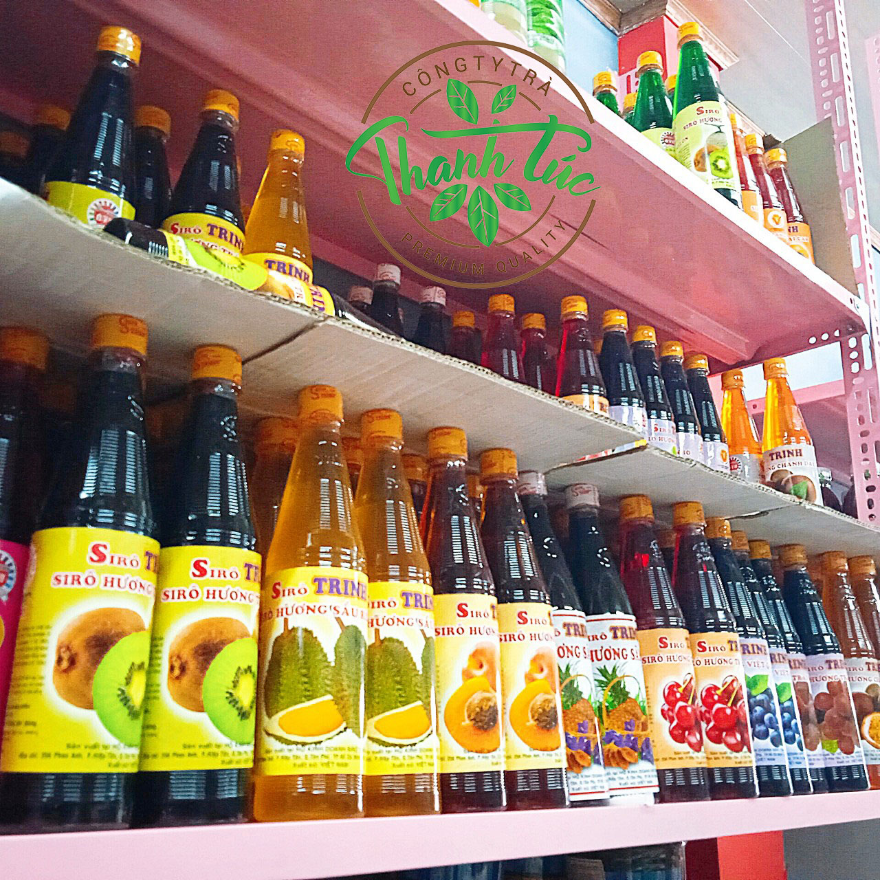 Siro Trinh Cherry Chai 600ml