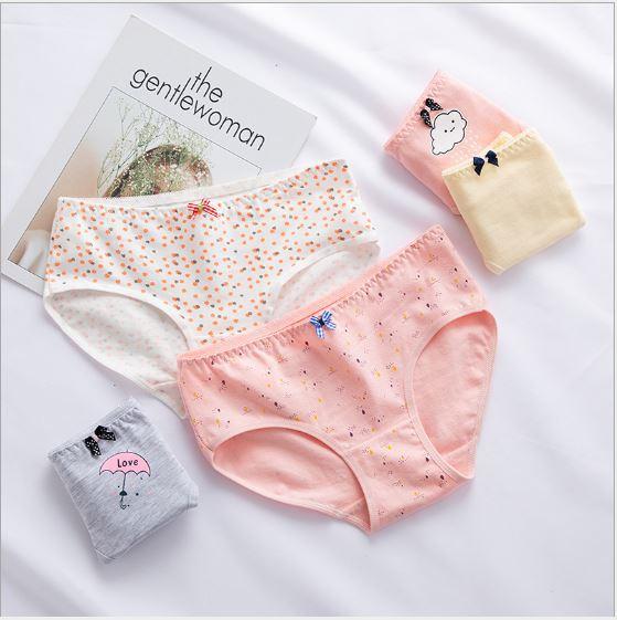 SET 5 QUẦN LÓT NỮ THUN CONTTON CA0 CẤP