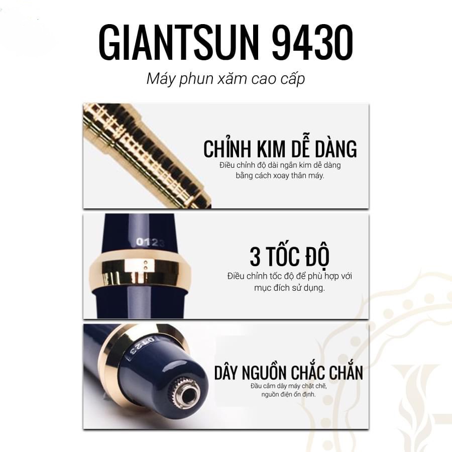 Máy GIANTSUN 9430 [CHÍNH HÃNG] Phun Xăm