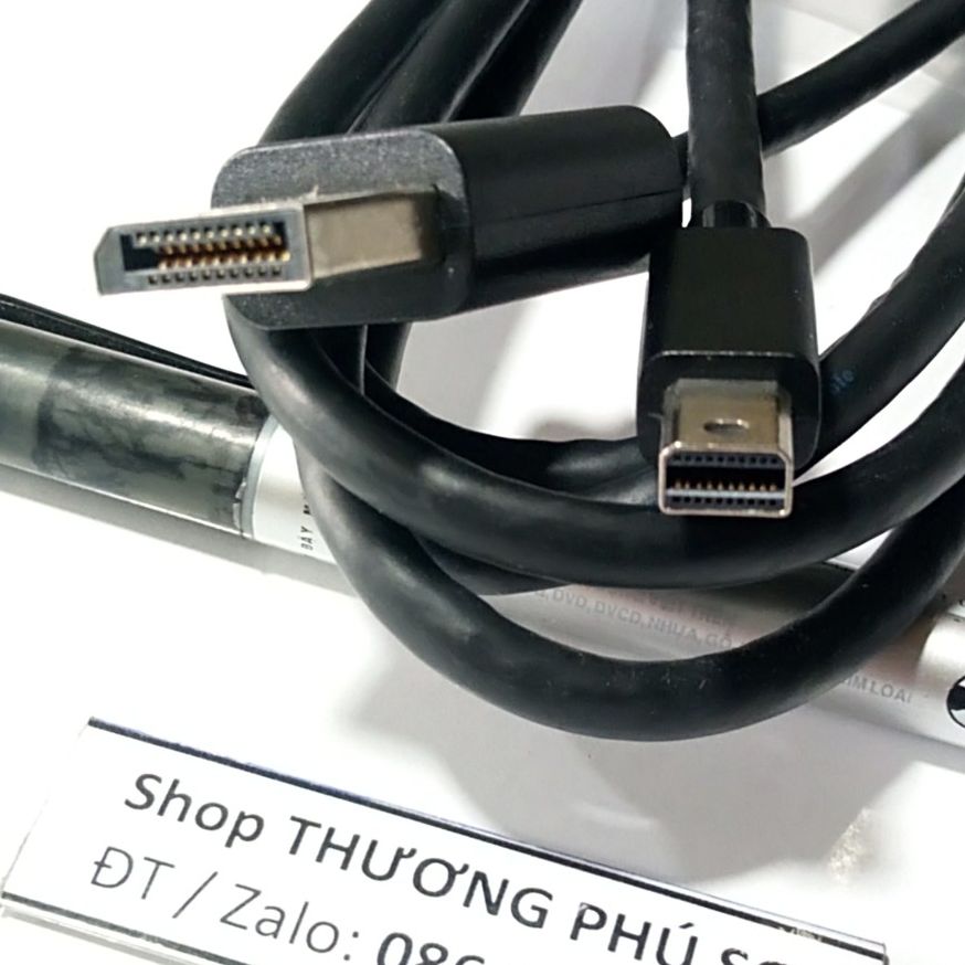 Cáp chuyển tín hiệu Mini DisplayPort ra DisplayPort : Cáp dài 1.8M