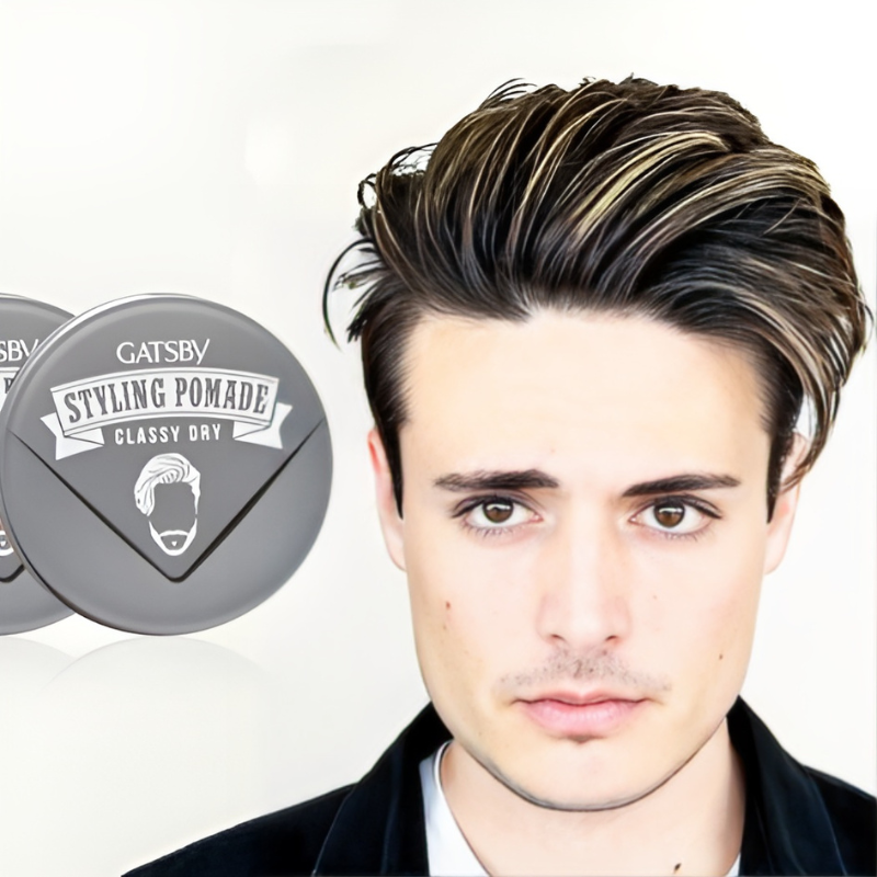 (Chính hãng) Sáp vuốt tóc Gatsby Styling Pomade Classy Dry 75gr - Wax for men