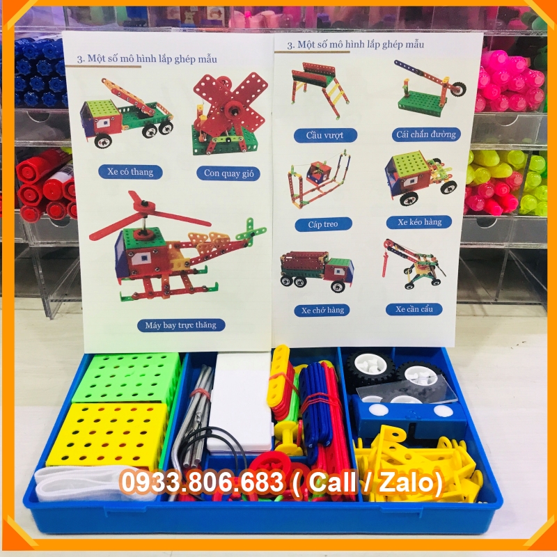 BỘ LẮP NGHÉP MÔ HÌNH KỸ THUẬT LỚP 4+5