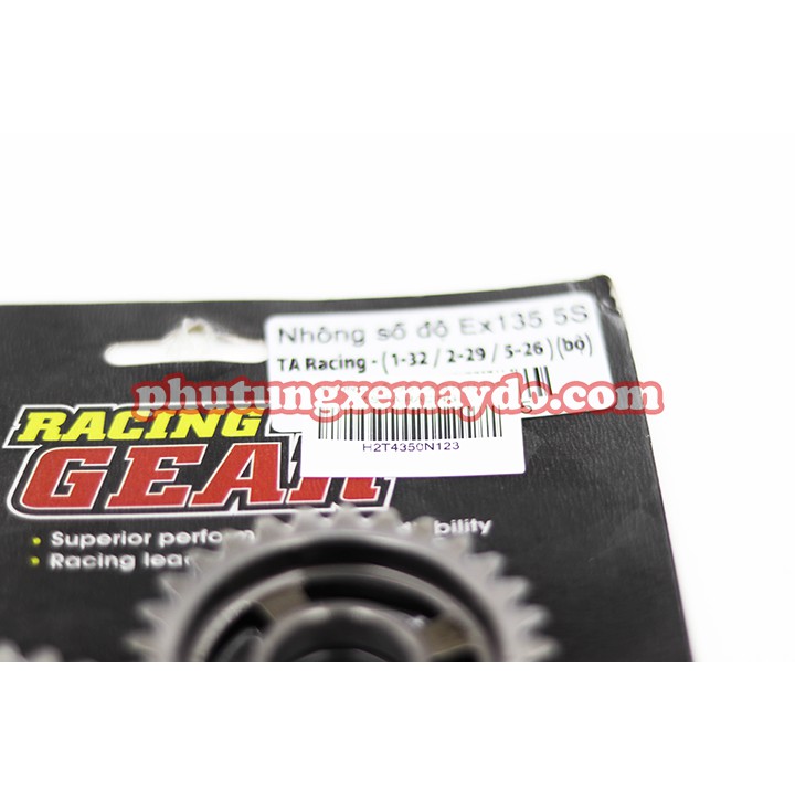 NHÔNG SỐ ĐỘ EXCITER 135 5S TA RACING [BAO ĐỔI TRẢ NẾU HÀNG LỔI]