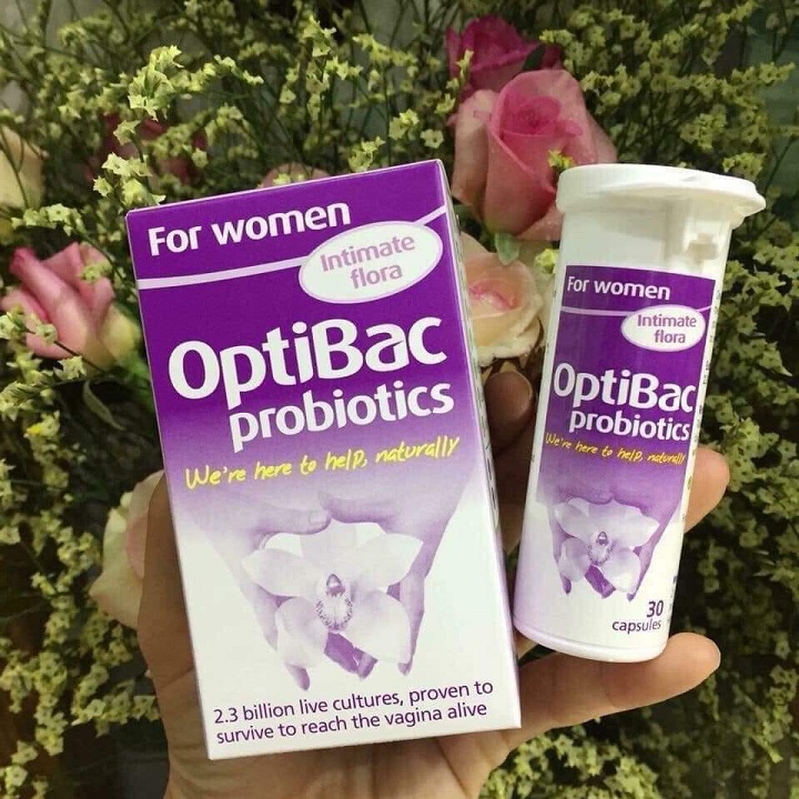 Men Vi Sinh Optibac Tím Uk (90 Viên)