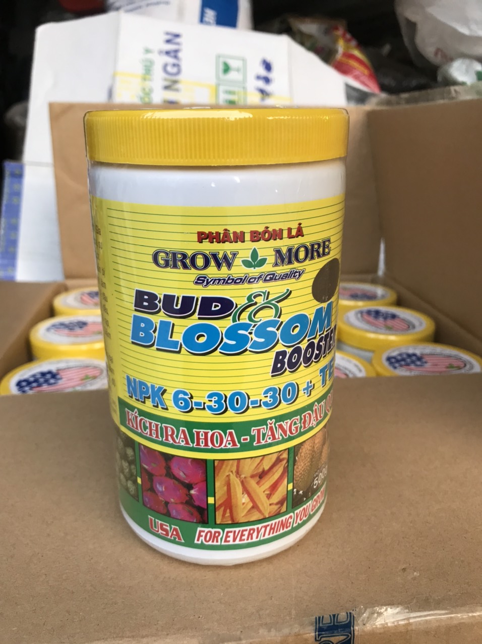 Phân NPK 6-30-30+TE Growmore