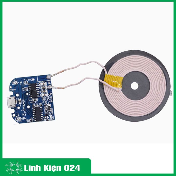 Module diy sạc không dây qi ios/android bộ phát v1