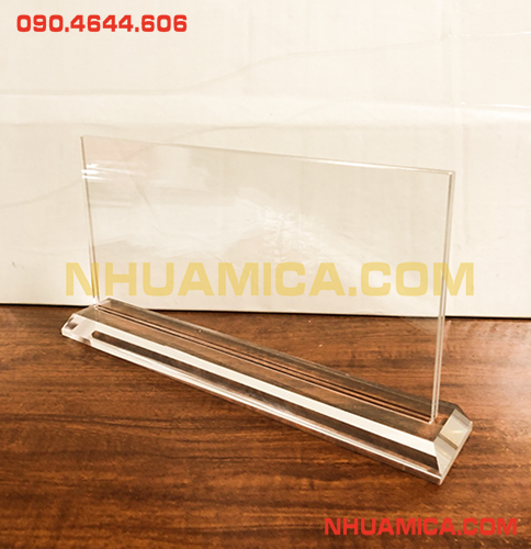 BIỂN CHỨC DANH ĐỂ BÀN 15x30