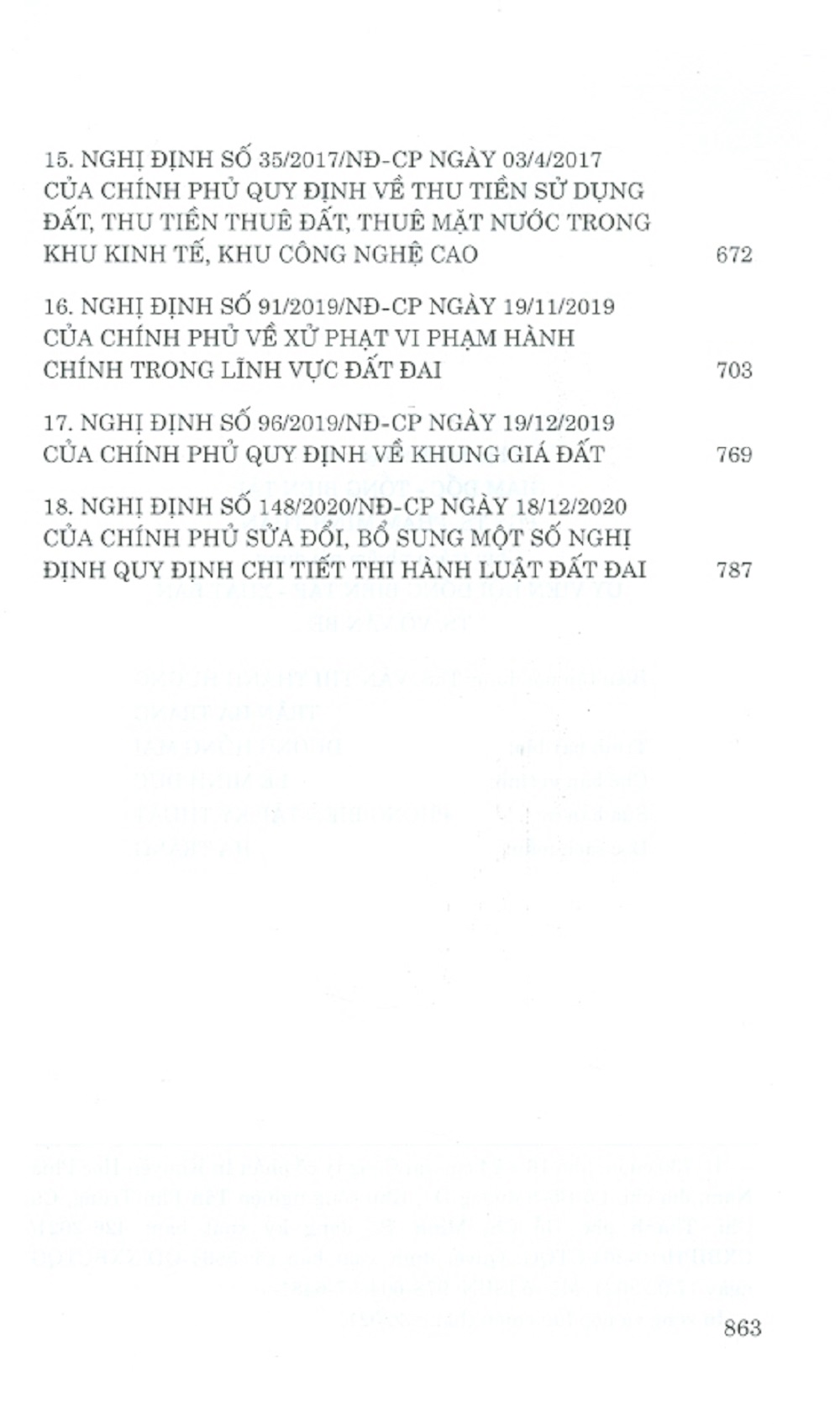 Luật Đất Đai (Hiện Hành) (Sửa Đổi, Bổ Sung Năm 2018) Và Các Văn Bản Hướng Dẫn Thi Hành