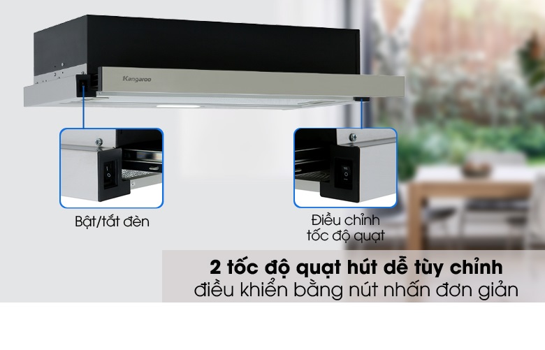 Máy Hút Mùi Kangaroo KG70BH1