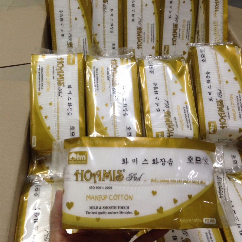Bông Tẩy Trang Hoamis 90 Miếng