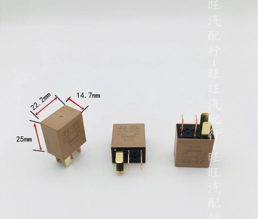 RELAY (ROLE) KIA DECO 4 CHÂN 12V 35A (mẫu tuỳ đợt về)