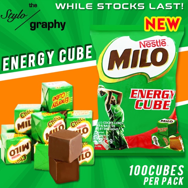 [ COMBO 2 GÓI] kẹo Milo cube 100 viên 275g - MILO CUBE THÁI LAN - ĂN VẶT
