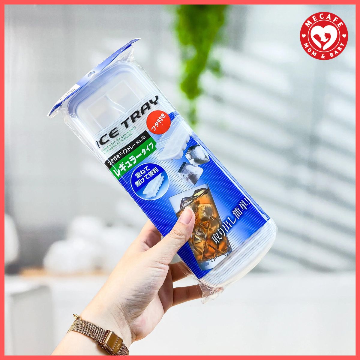 [HCM]Combo 2 khay làm đá 12 viên Inomata Nhật Bản