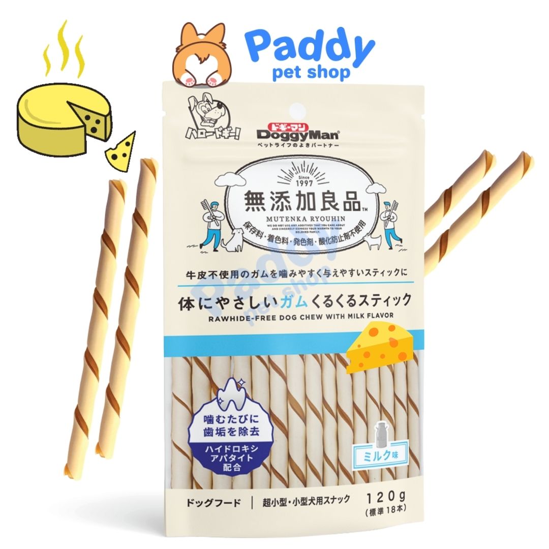 Bánh Thưởng Cho Chó Que Gặm DoggyMan 120g