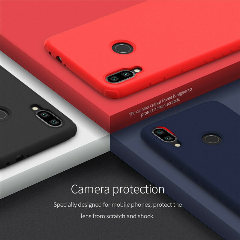 Ốp Lưng Xiaomi Redmi Note 7 Hiệu Nillkin Rubber Wrapped