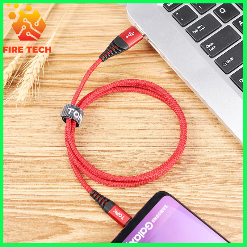 Dây Sạc Nhanh, Truyền Dữ Liệu TopK Dành Cho Iphone, Type-C, Micro
