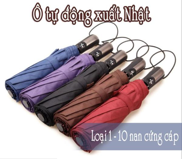 Ô che mưa loại tốt, Ô dù che nắng, Ô gấp Nhật Bản, Ô che nắng cho bé, Ô dù tự động 2 chiều 10 nan xuất Nhật cứng cáp, chống thấm nước mưa, chống tia UV. Bảo hành 1 đổi 1