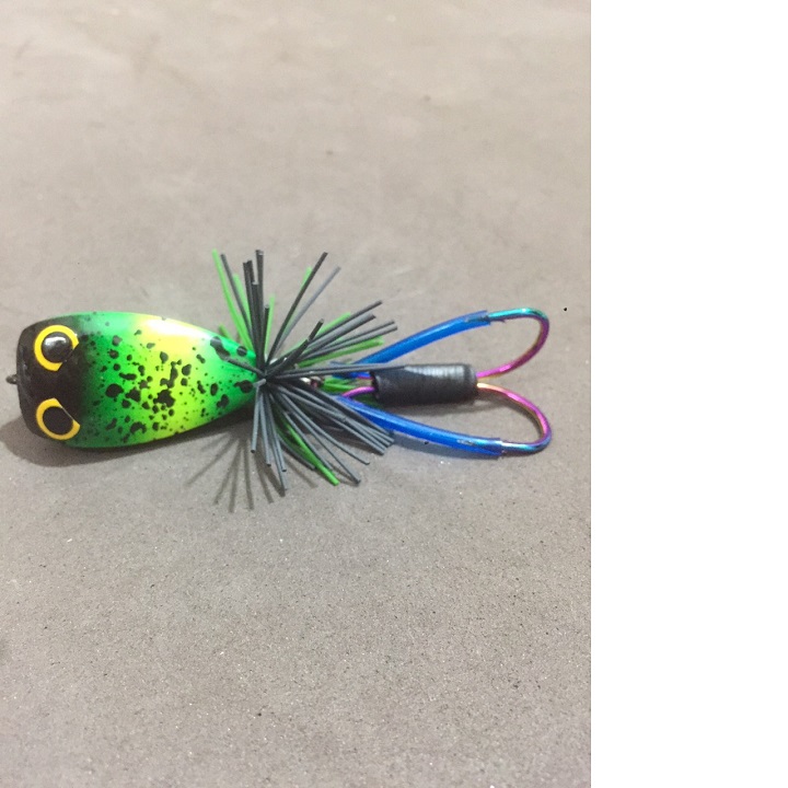Mồi Giả Cá Gỗ Spider Man Jenny Frog