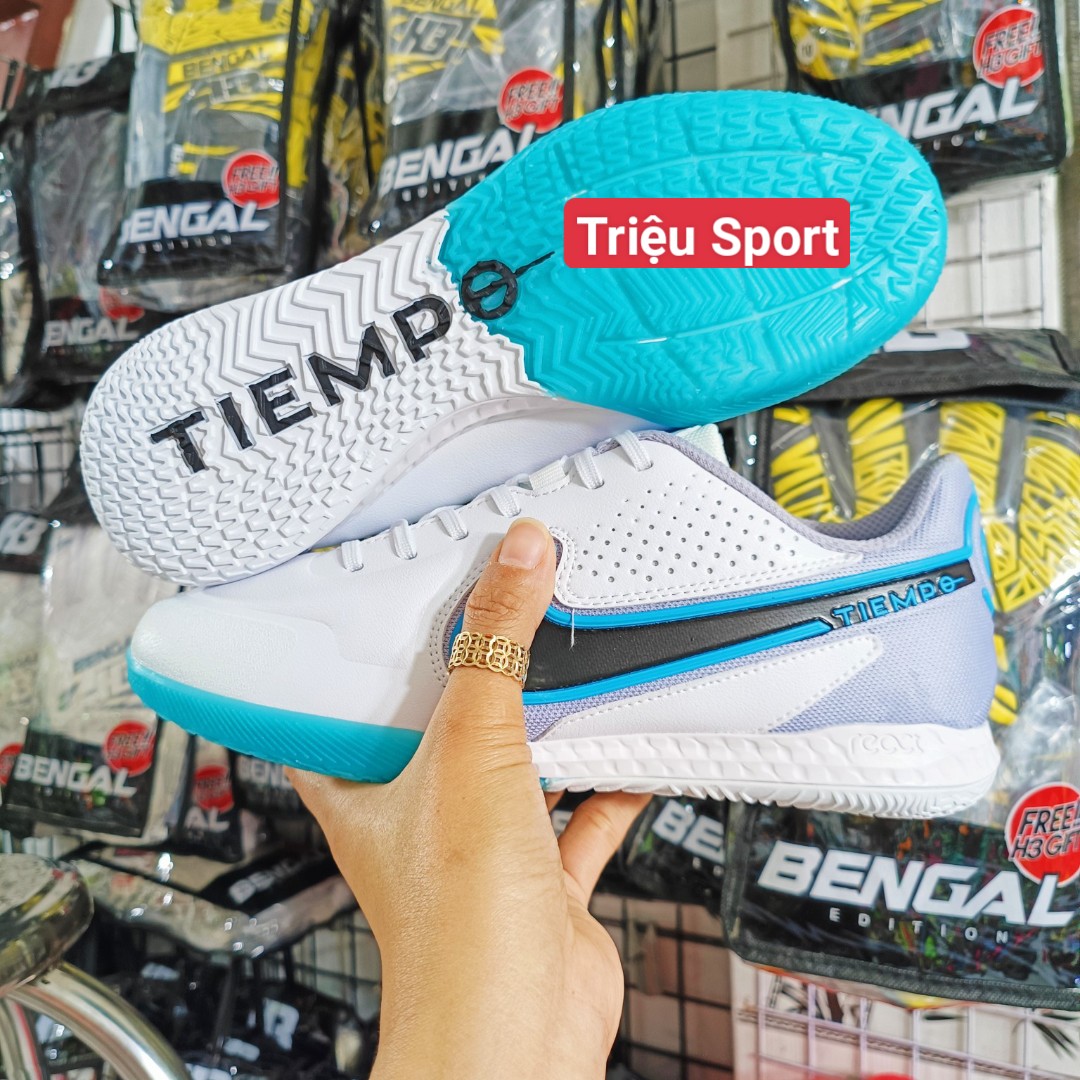 giày đá bóng Tiempo legend 9 pro IC Futsal (tặng khâu đế+tất+hộp)