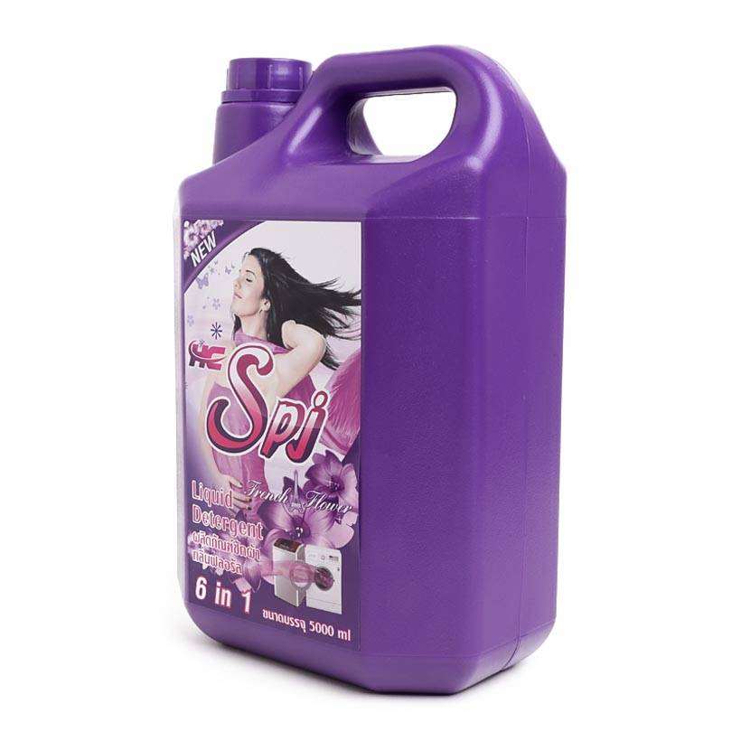 Nước giặt SPJ Thái Lan 5000ml (Màu Tím)
