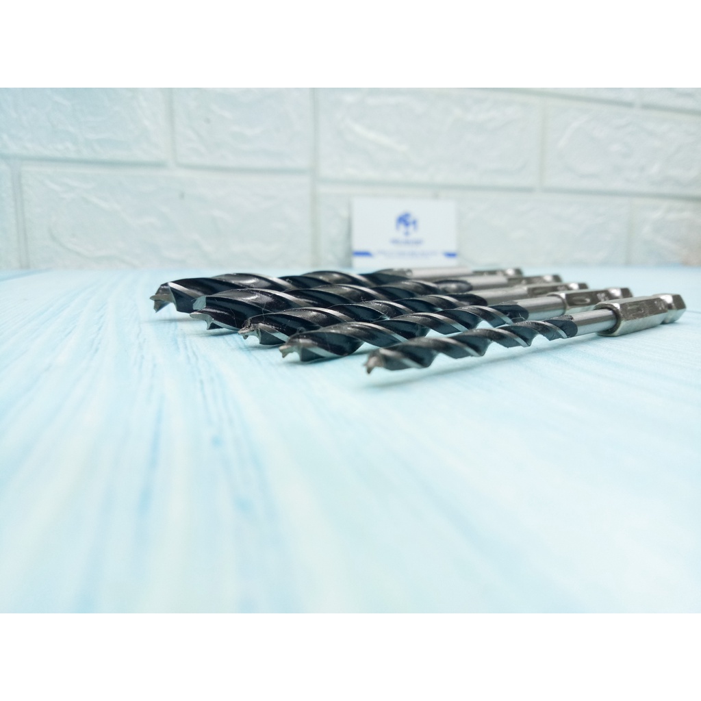 Bộ mũi khoan chân lục giác, khoan gỗ chân lục giác 6.35 nghề mộc