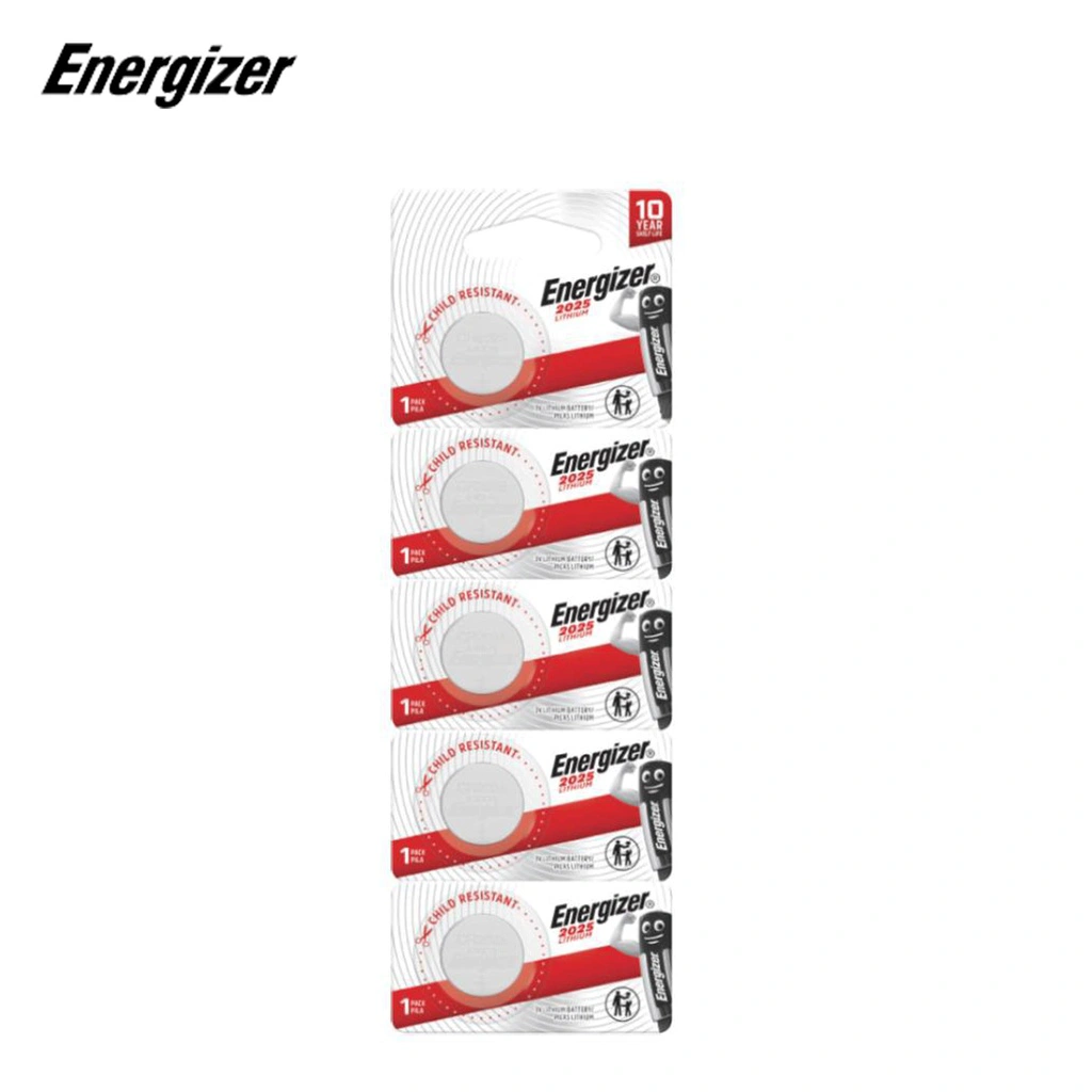 Pin Nút Áo Energizer Lithium 3V CR2025 vỉ 5 viên