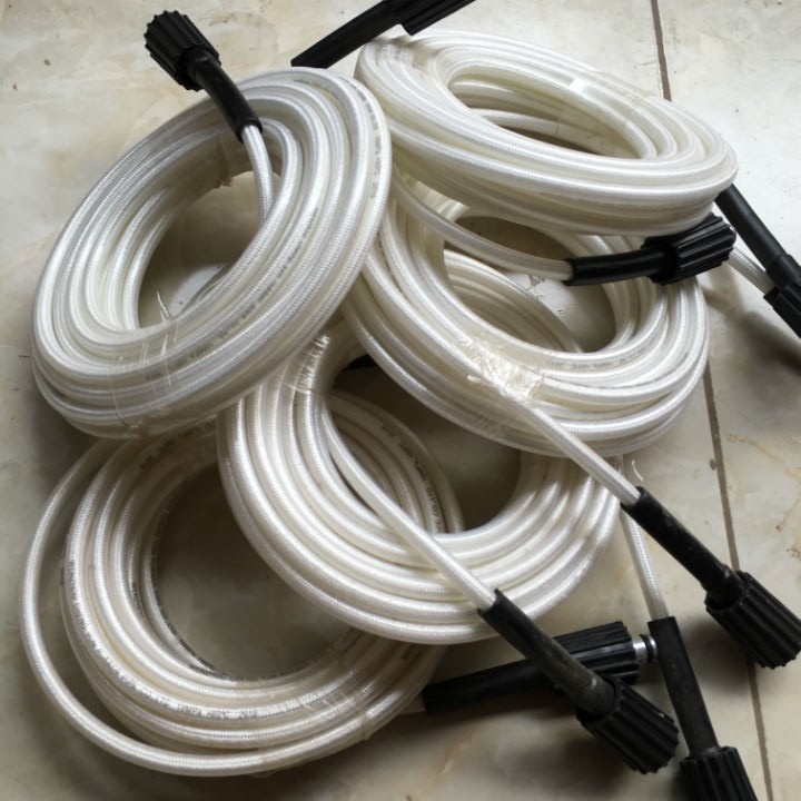 DÂY MÁY RỬA XE ÁP LỰC CAO 10M HAI ĐẦU REN TO