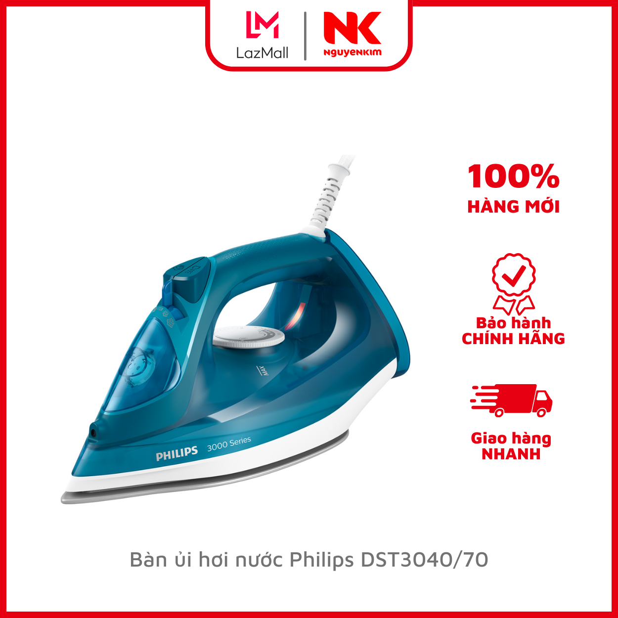 Bàn ủi hơi nước philips dst3040/70