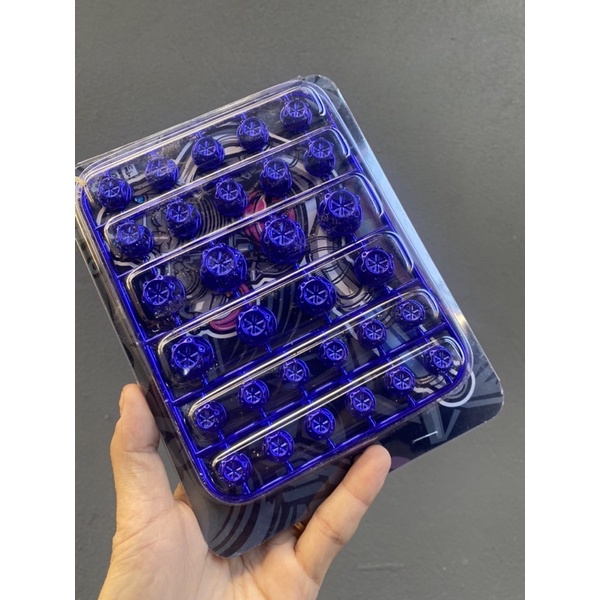 Chụp Ốc Xe Máy Đủ Màu ( Giá 1vỉ 30 chụp ốc)