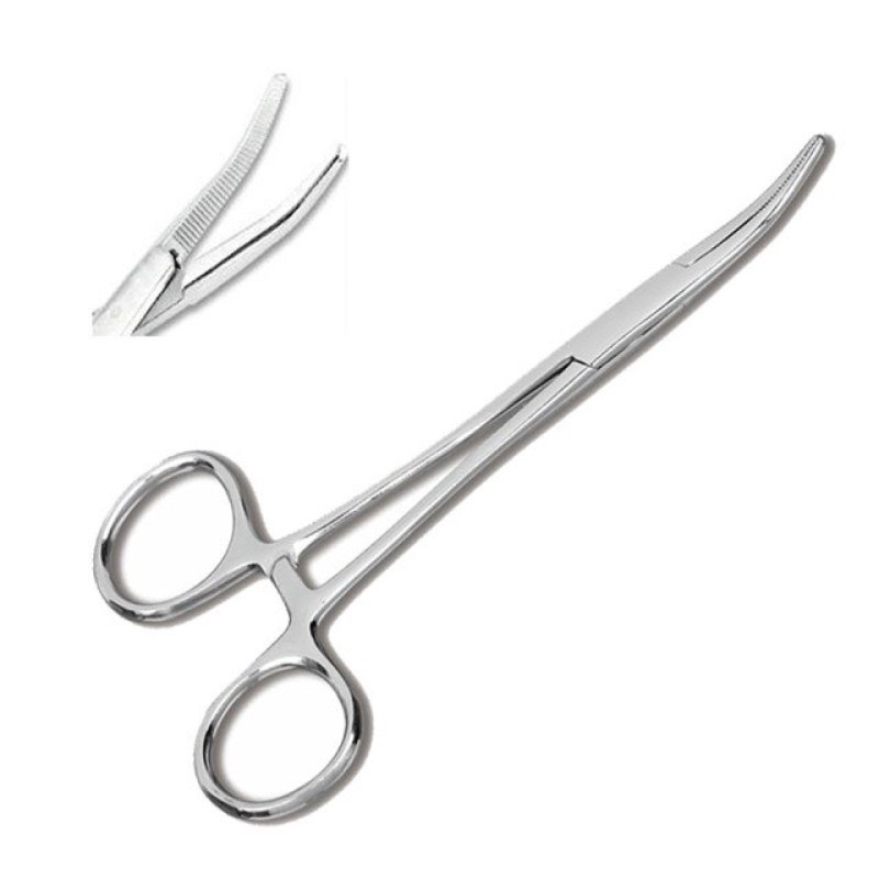 Kẹp đầu cong / dụng cụ nhổ lông tai cho thú cưng