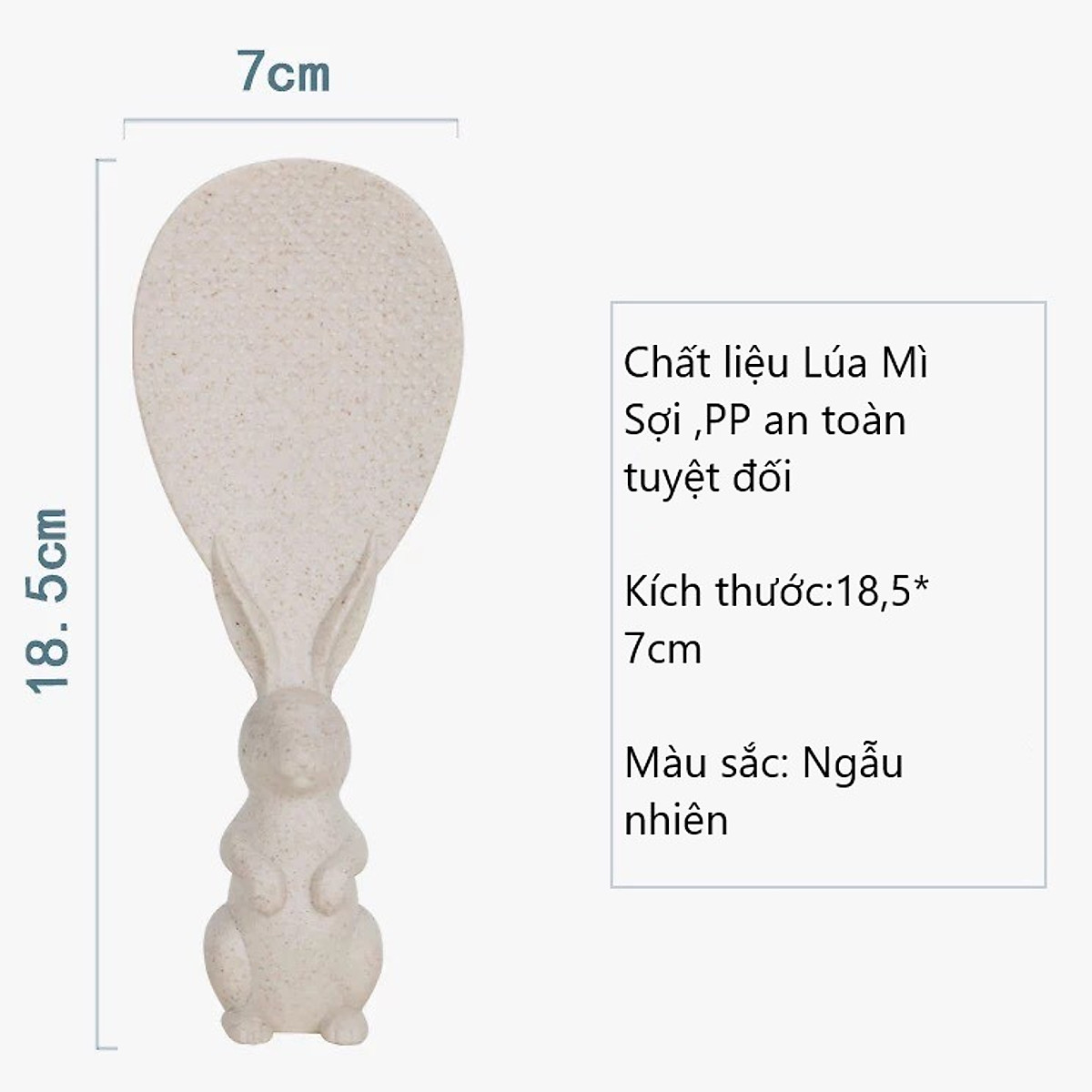 [HCM]?? Vá Múc Cơm Hình Thỏ Lúa Mạch  ??