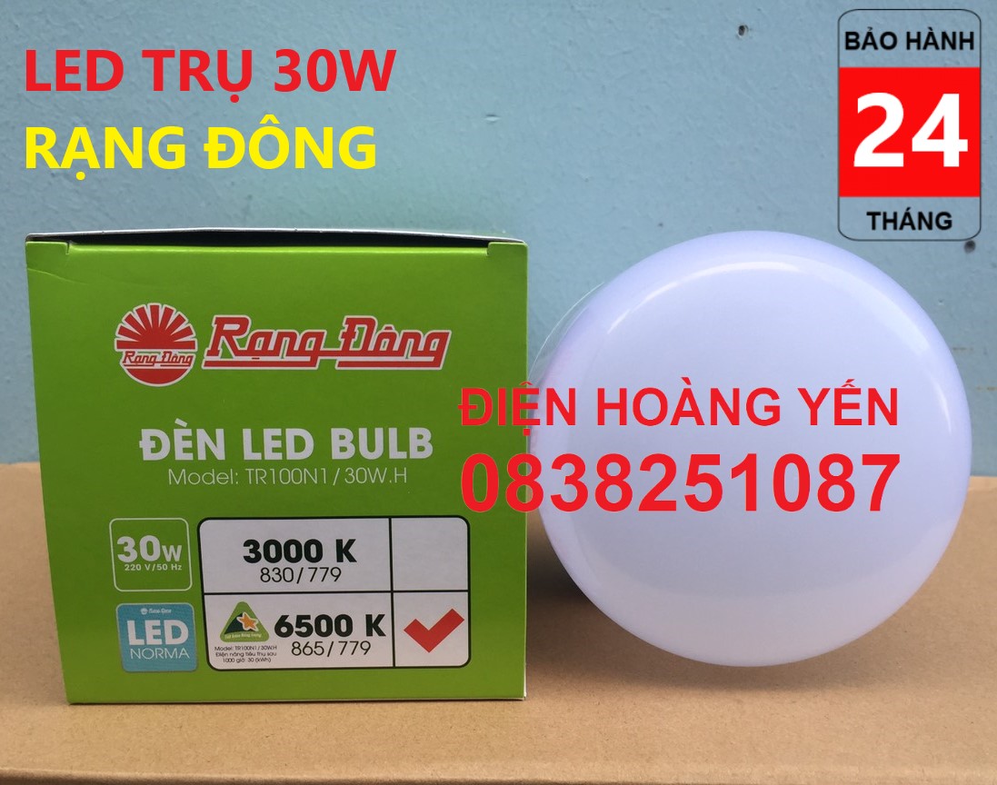 [HCM]Bóng đèn LED bulb 20W 30W Rạng Đông - SAMSUNG ChipLED