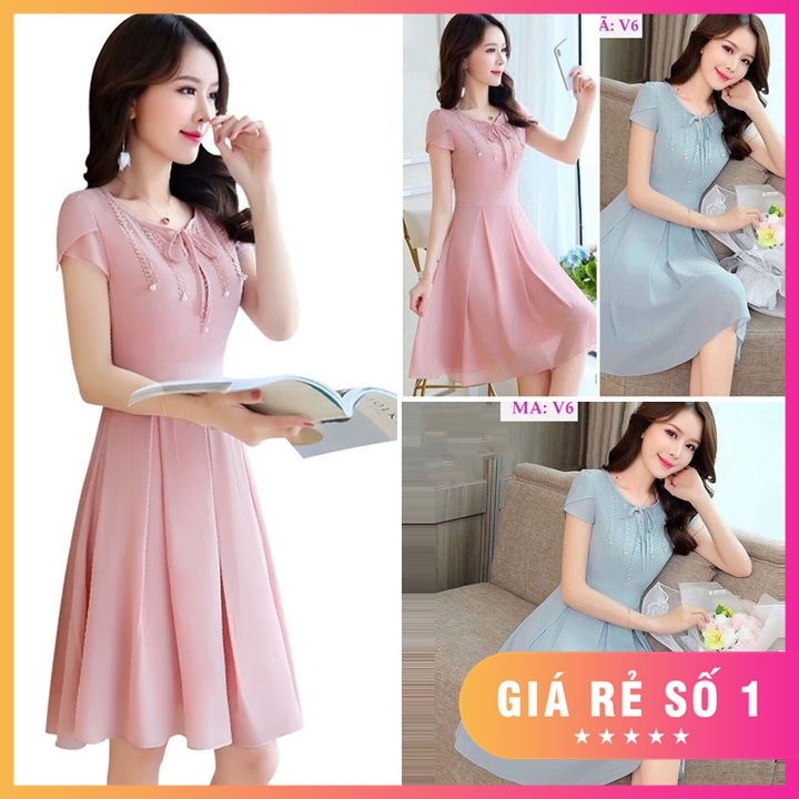 ĐẦM VOAN LỤA CAO CẤP V6