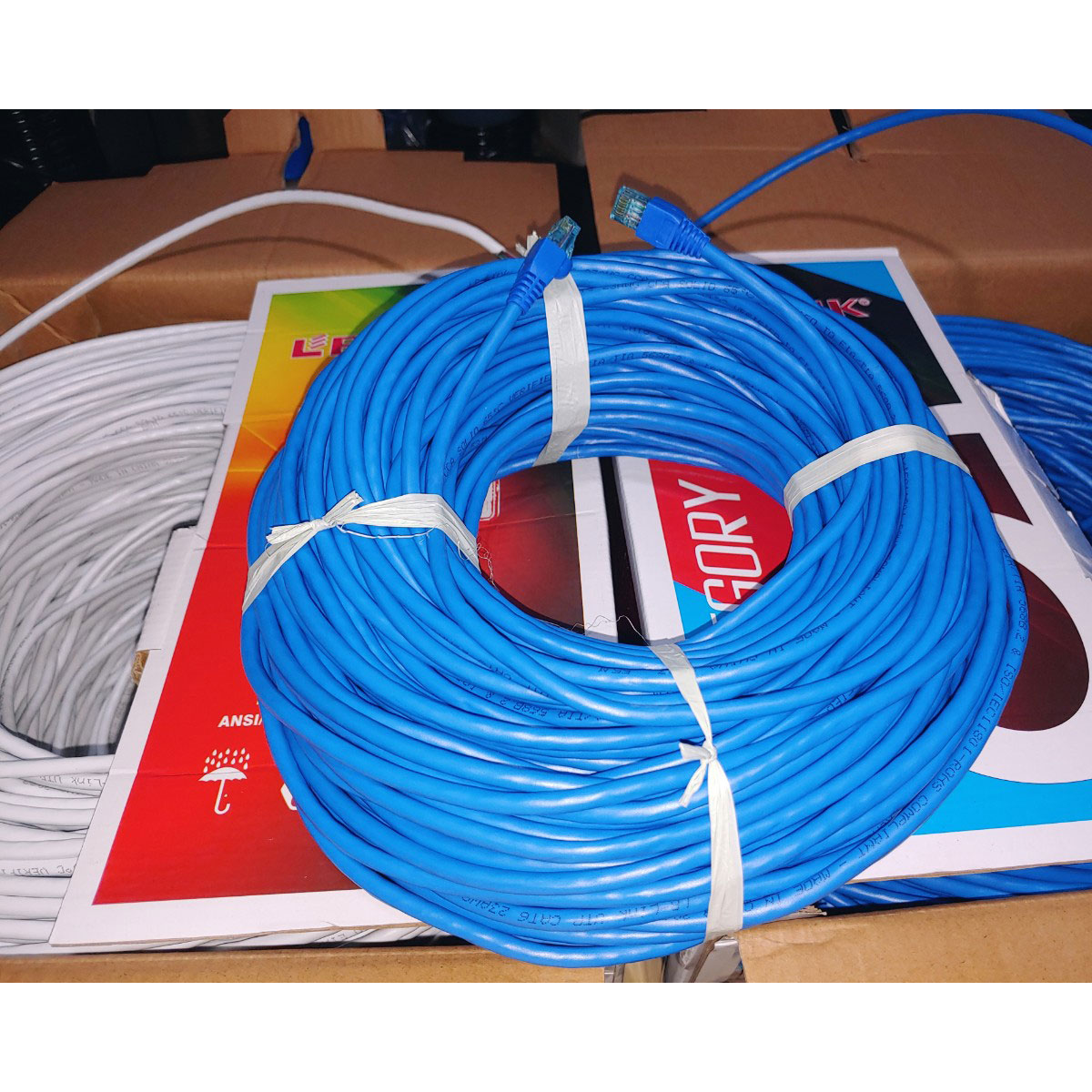 [HCM]10m Dây mạng (cáp lan) CAT6 bấm sẵn 2 đầu