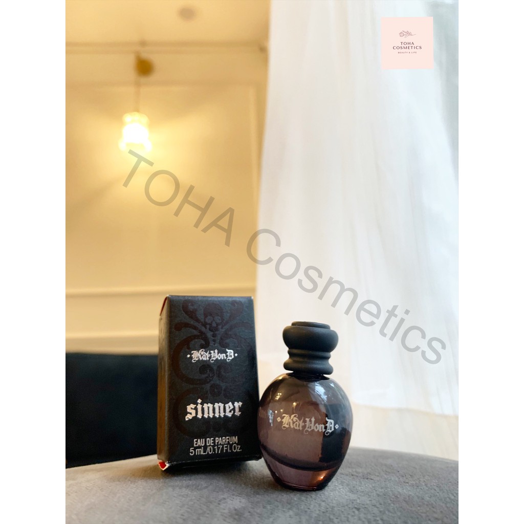 [Mini 5ml] (Hàng Sephora) Nước Hoa Nữ Kat Von D Sinner Edp 5ml