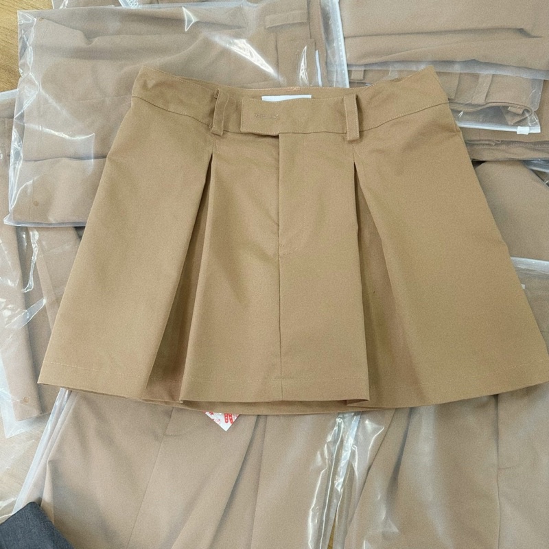 Chân Váy Xoè Xếp Li Cạp Trễ