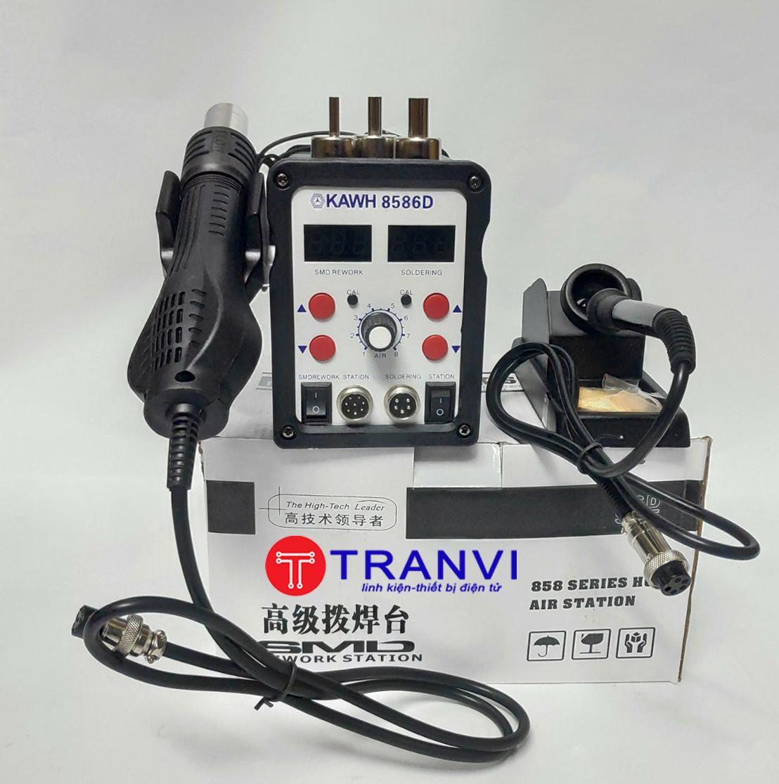 Máy khò và hàn thiếc KAWH 8586D
