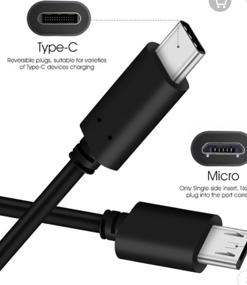 Cáp chuyển đổi Type-C sang Micro USB tiện dụng